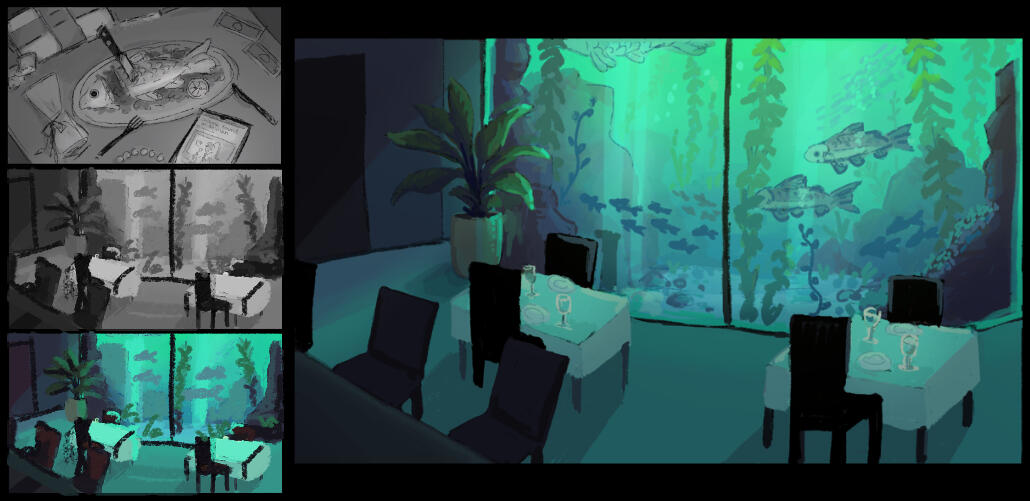 Storyboard Exposition Shot